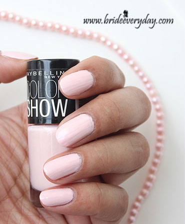 Maybelline Color Show Nail Polish Constant Candy 401 Review Swatch