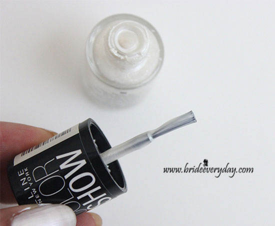 Maybelline Color Show Nail Polish Moon Beam 103 Review Swatch