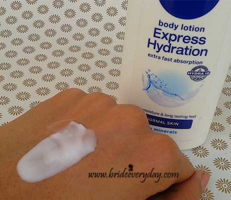  Nivea Express Hydration Body Lotion Review