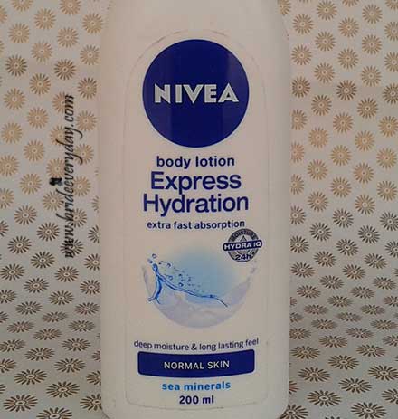 Nivea Express Hydration Body Lotion Review