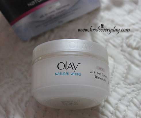 Olay Natural White Rich All In One Fairness Night Cream Review