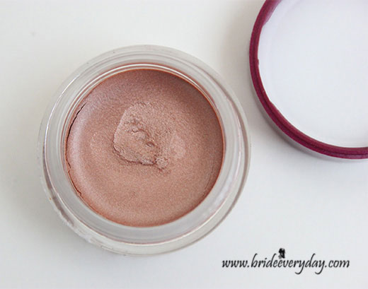 Oriflame The ONE Colour Impact Cream Eye Shadow Rose Gold Review