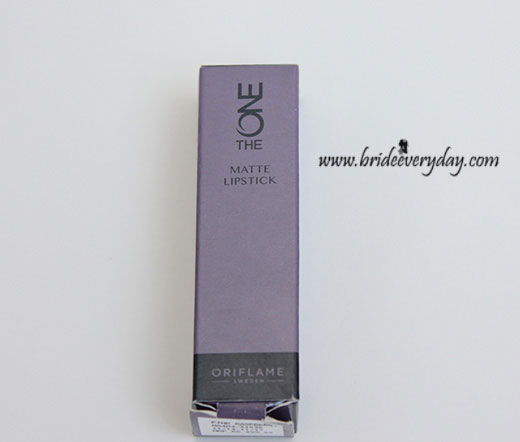 Oriflame The ONE Matte Lipstick Pink Raspberry Review Swatch