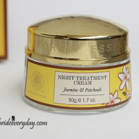 Forest Essentials Night Treatment Cream Jasmine and Patchouli Review