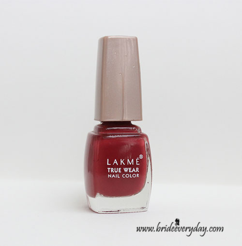 Lakme Free Spirit D416 Nail Polish Review Swatch