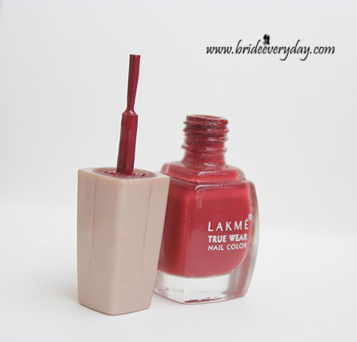 Lakme Free Spirit D416 Nail Polish Review Swatch