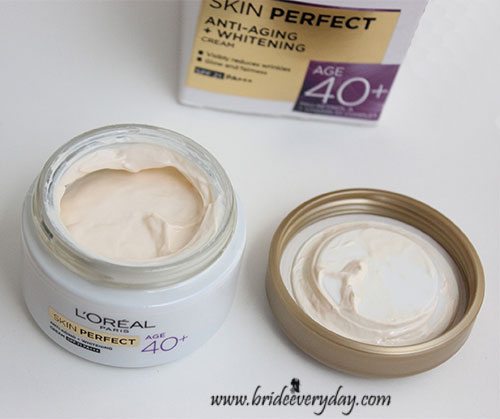 L’Oreal Paris Skin Perfect Anti-Aging Whitening Cream Age 40 Plus Review