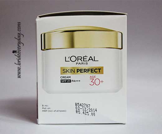 L’Oreal Paris Skin Perfect Anti Fine Lines and Whitening Cream Review