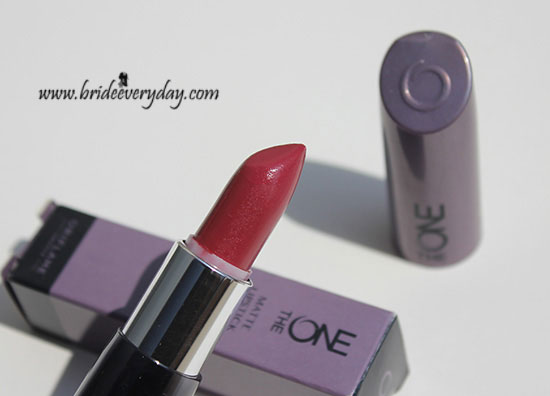 Oriflame The ONE Matte Lipstick Wild Rose Review Swatches