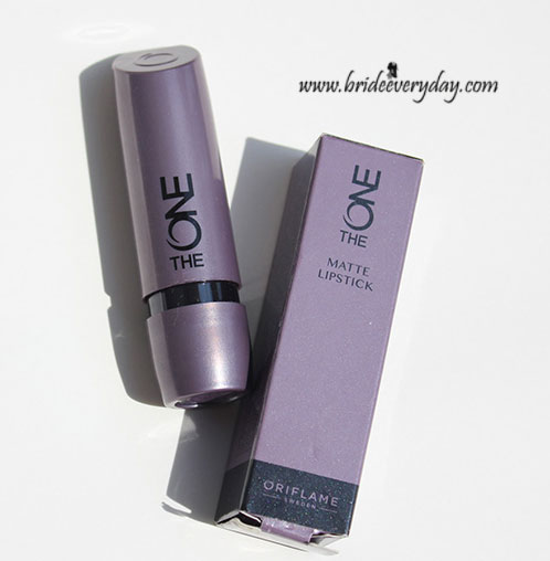 Oriflame The ONE Matte Lipstick Wild Rose Review Swatches