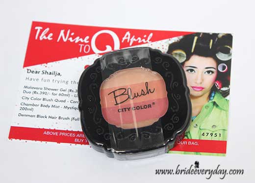 The Nine to Nine April FAB BAG 2015 Review