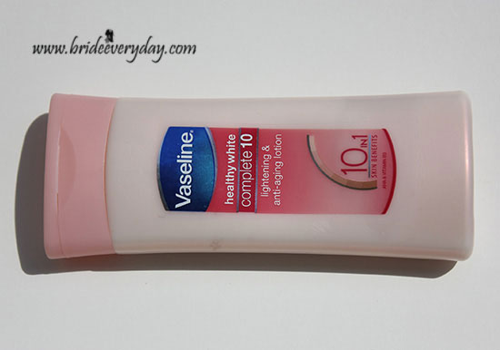 Vaseline Healthy White Complete 10 Lightening And Anti Aging Lotion Review