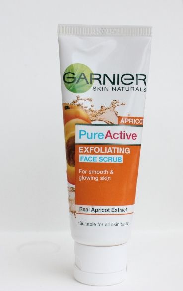 #TwiceAsNice-Garnier Pure Active Apricot Exfoliating Face Scrub And Neem Purifying Face Wash Review