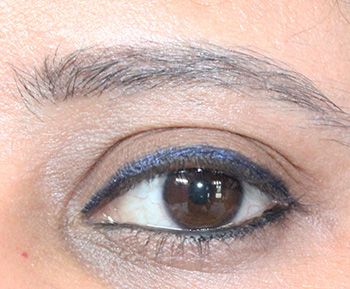 L’Oreal Super Liner Gel Intenza In Shade Sapphire Blue Review Swatches