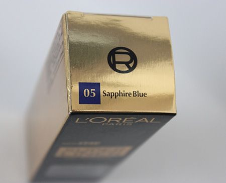 L’Oreal Super Liner Gel Intenza In Shade Sapphire Blue Review Swatches