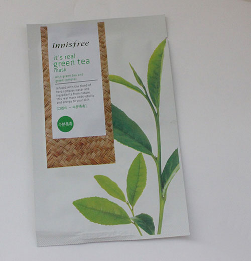 Innisfree Its Real Green Tea Mask Sheet Review