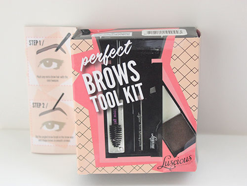 Luscious Perfect Brows Tool Kit Medium To Dark Hair Review