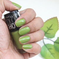 Maybelline Color Show Mint Mojito Nail Polish Review Swatches