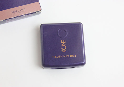Oriflame The One Illuskin Blush Shimmer Rose Review Swatches