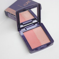 Oriflame The One Illuskin Blush Shimmer Rose Review Swatches