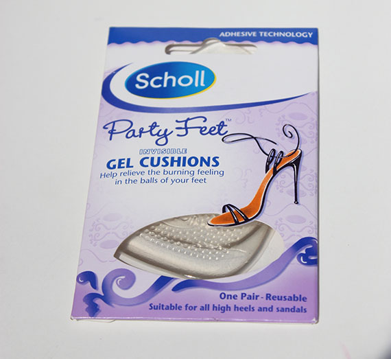 Scholl Party Feet Invisible Gel Cushions Review