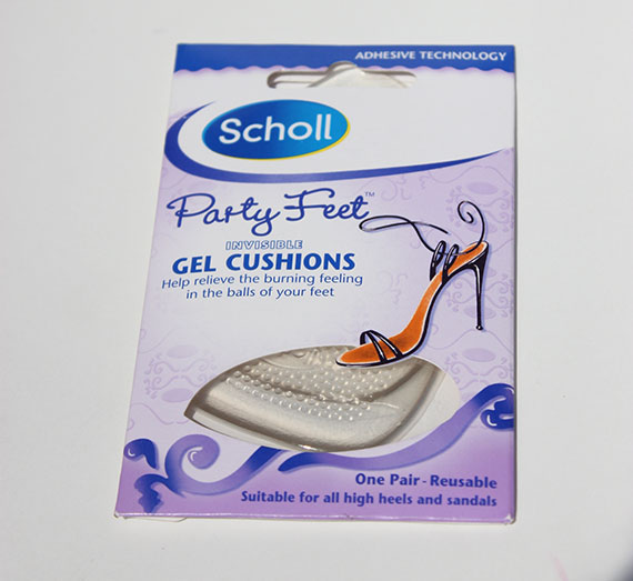 Scholl Party Feet Invisible Gel 