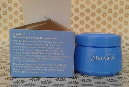 Spawake Moisturising Fairness Cream For Day Review