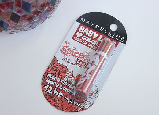 Maybelline Baby Lips Spiced Up Lip Balm-Spicy Cinnamon Review