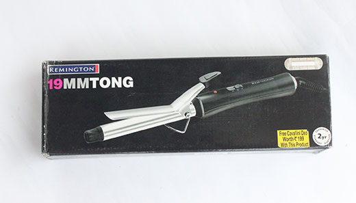 Remington 19mm Tong Hair Curler Review