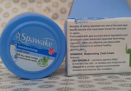 Spawake Moisturising Cold Cream Review