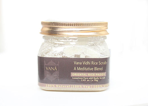 Vana Vidhi Oriental Rice Paddy Face And Body Scrub Review