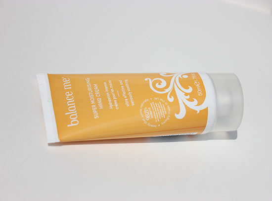 Balance Me Super Moisturizing Hand Cream Review