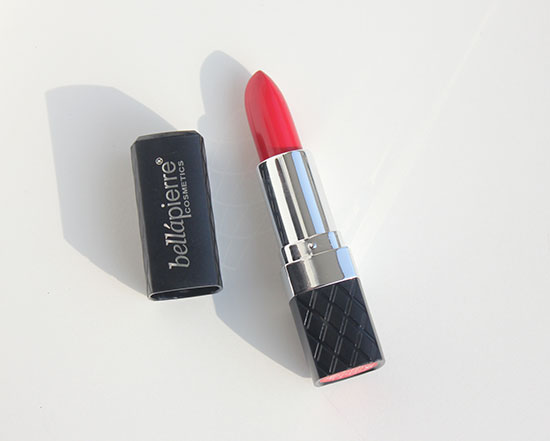 Bellapierre Mineral Lipstick In Shade Ruby Review Swatch