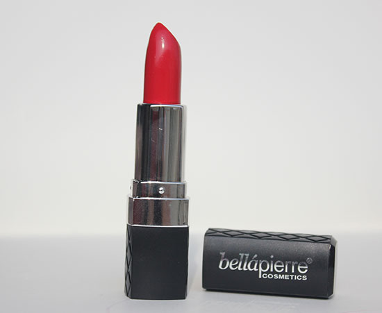 Bellapierre Mineral Lipstick In Shade Ruby Review Swatch