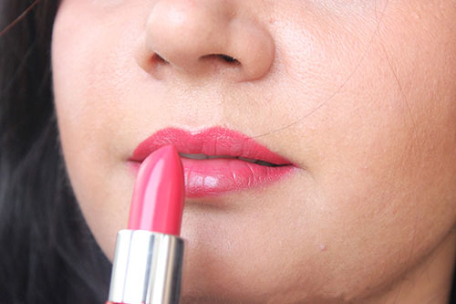 Maybelline Color Show Lipstick Cherry Crush Review Swatch