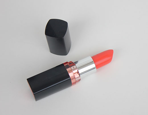 Maybelline Color Show Lipstick Orange Icon Review Swatch