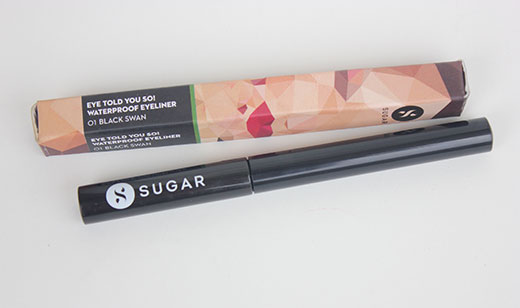 Sugar Eye Told You So Waterproof Eyeliner Black Swan Review