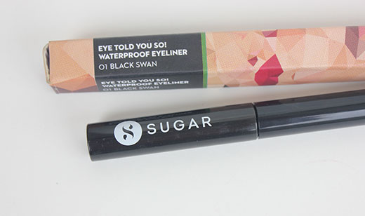 Sugar Eye Told You So Waterproof Eyeliner Black Swan Review