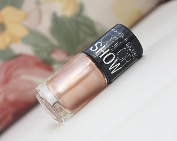 Maybelline Color Show Nail Polish Cinderella Pink Review Photos