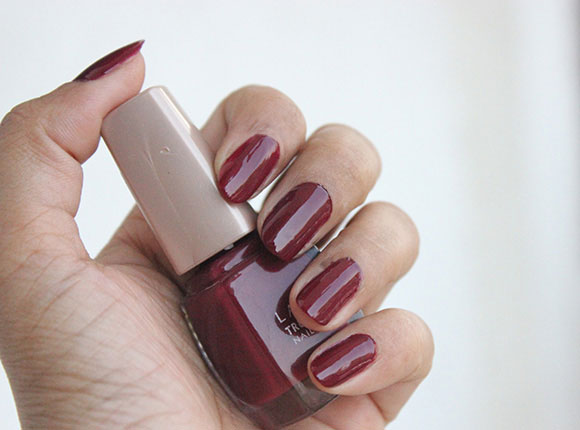 Lakme True Wear Nail Color Freespirit D417 Manish Malhotra Review Swatches