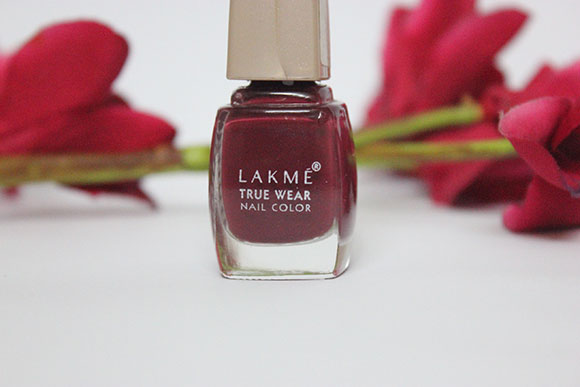 Lakme True Wear Nail Color Freespirit D417 Manish Malhotra Review Swatches