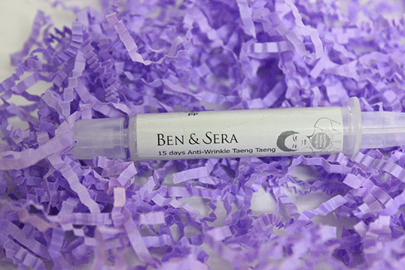 Ben & Sera 15 Days Anti-wrinkle Taeng Taeng Project Serum Review (1)