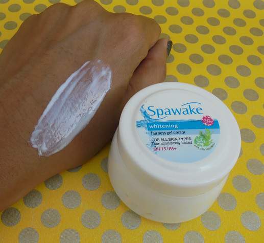 Spawake Whitening Fairness Gel Cream Review  (6)