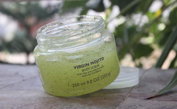 The Body Shop Virgin Mojito Body SCrub Review (5)