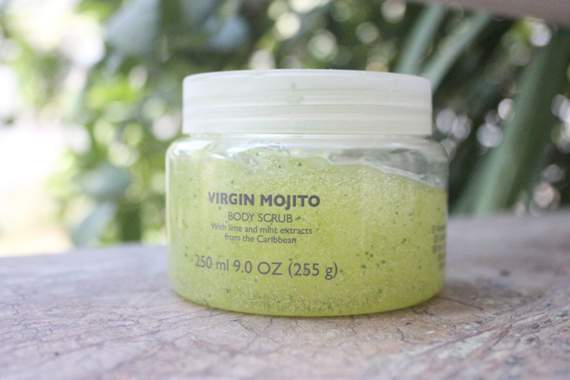 The Body Shop Virgin Mojito Body SCrub Review (6)