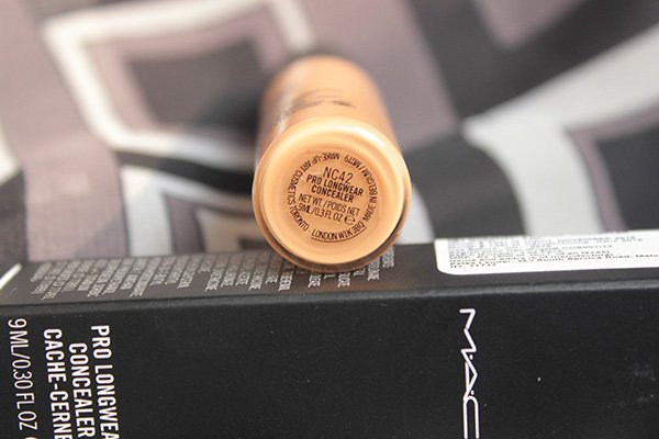 MAC Pro Longwear Concealer NC42 Review Swatch (9)