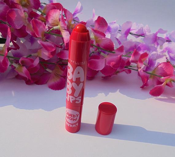 Maybelline Baby Lips Candy Wow Lip Balm–Cherry Review (4)