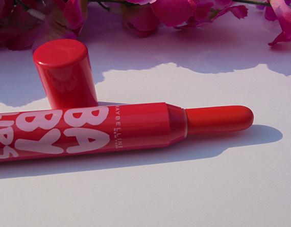 Maybelline Baby Lips Candy Wow Lip Balm–Cherry Review (6)