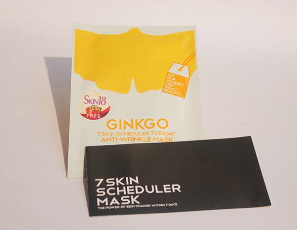 Day 2 Tuesday -Lomilomi 7 Skin Scheduler Mask- Ginkgo Anti-Wrinkle Mask Review (5)