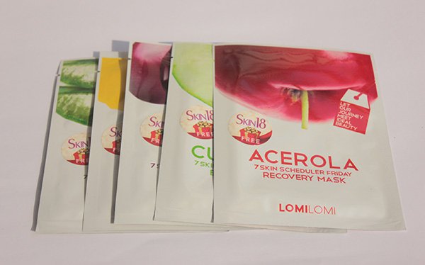 Lomilomi 7 Skin Scheduler Mask- Acerola-Recovery Mask Review (6)